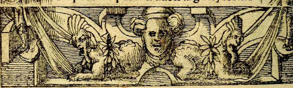 An illustration from Le pegme de Pierre Covstav, 1560, leaf 57