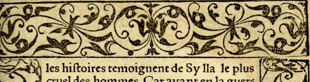 An illustration from Le pegme de Pierre Covstav, 1560, leaf 62