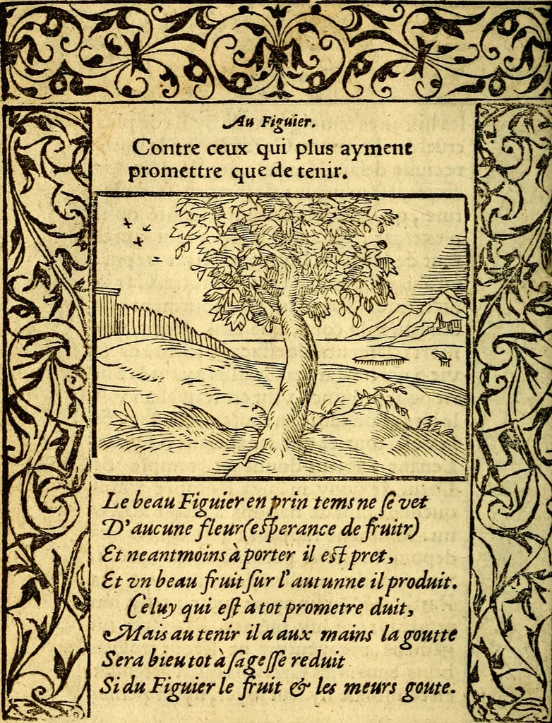 An illustration from Le pegme de Pierre Covstav, 1560, leaf 63