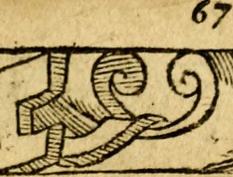 An illustration from Le pegme de Pierre Covstav, 1560, leaf 68