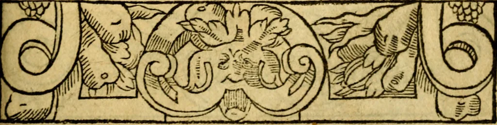 An illustration from Le pegme de Pierre Covstav, 1560, leaf 72