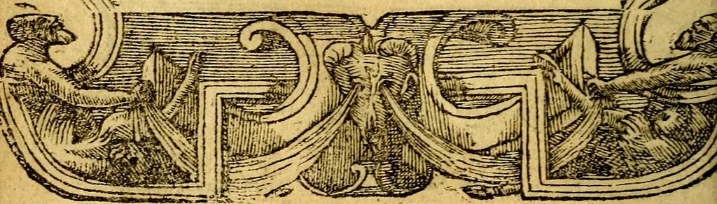 An illustration from Le pegme de Pierre Covstav, 1560, leaf 75