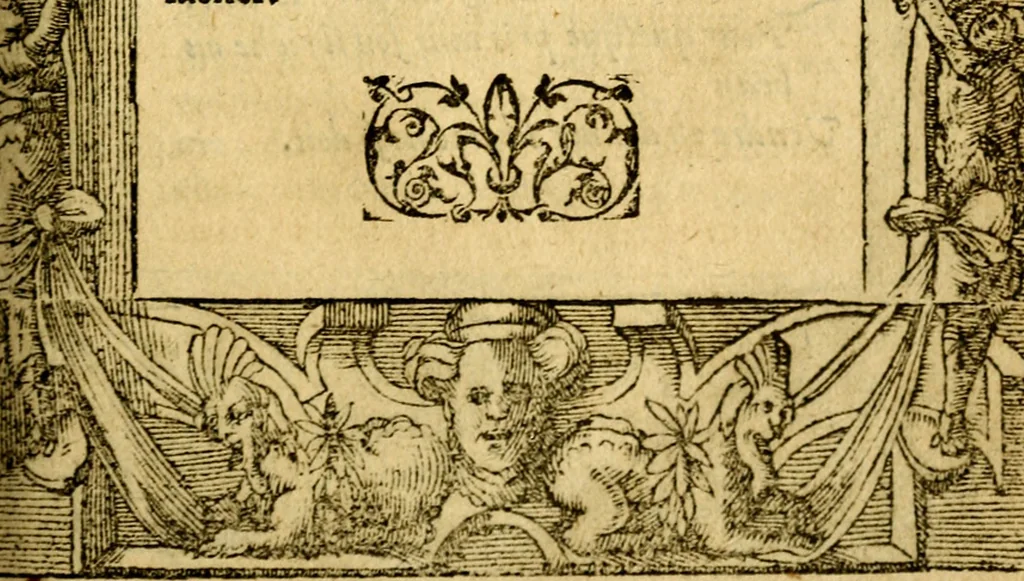 An illustration from Le pegme de Pierre Covstav, 1560, leaf 76
