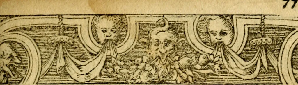 An illustration from Le pegme de Pierre Covstav, 1560, leaf 78