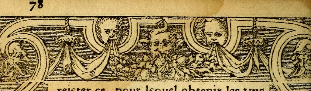 An illustration from Le pegme de Pierre Covstav, 1560, leaf 79