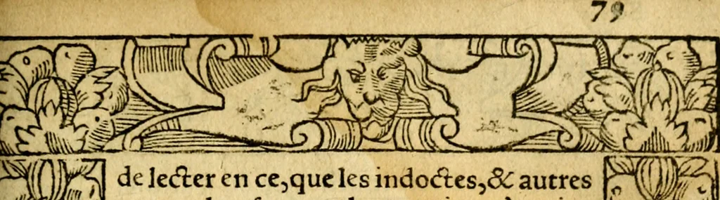 An illustration from Le pegme de Pierre Covstav, 1560, leaf 80