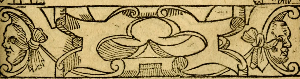 An illustration from Le pegme de Pierre Covstav, 1560, leaf 80
