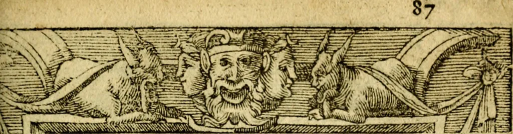 An illustration from Le pegme de Pierre Covstav, 1560, leaf 88