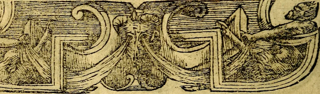 An illustration from Le pegme de Pierre Covstav, 1560, leaf 9