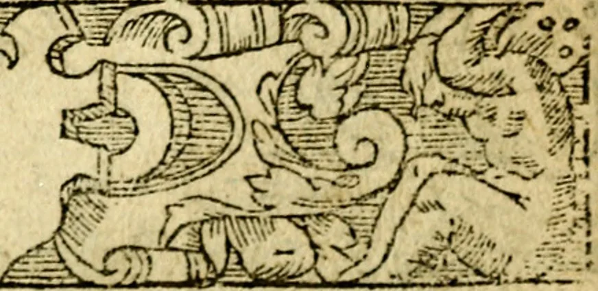 An illustration from Le pegme de Pierre Covstav, 1560, leaf 94