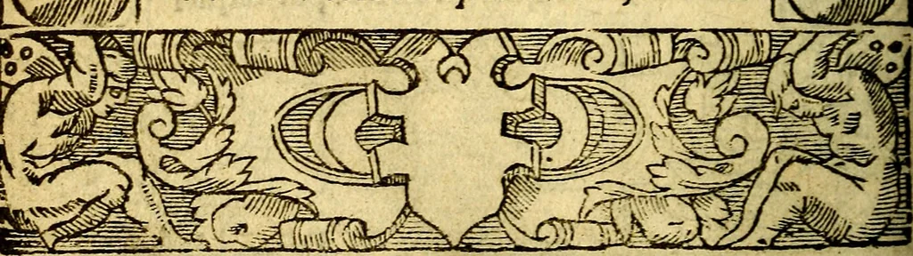 An illustration from Le pegme de Pierre Covstav, 1560, leaf 95