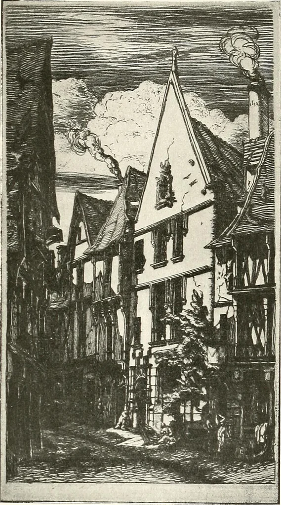 An illustration from Le peintre-graveur illustré : (xix et xx siècles), 1906, leaf 136