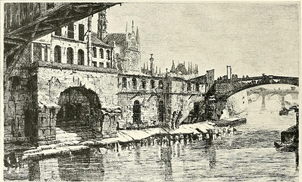 An illustration from Le peintre-graveur illustré : (xix et xx siècles), 1906, leaf 197