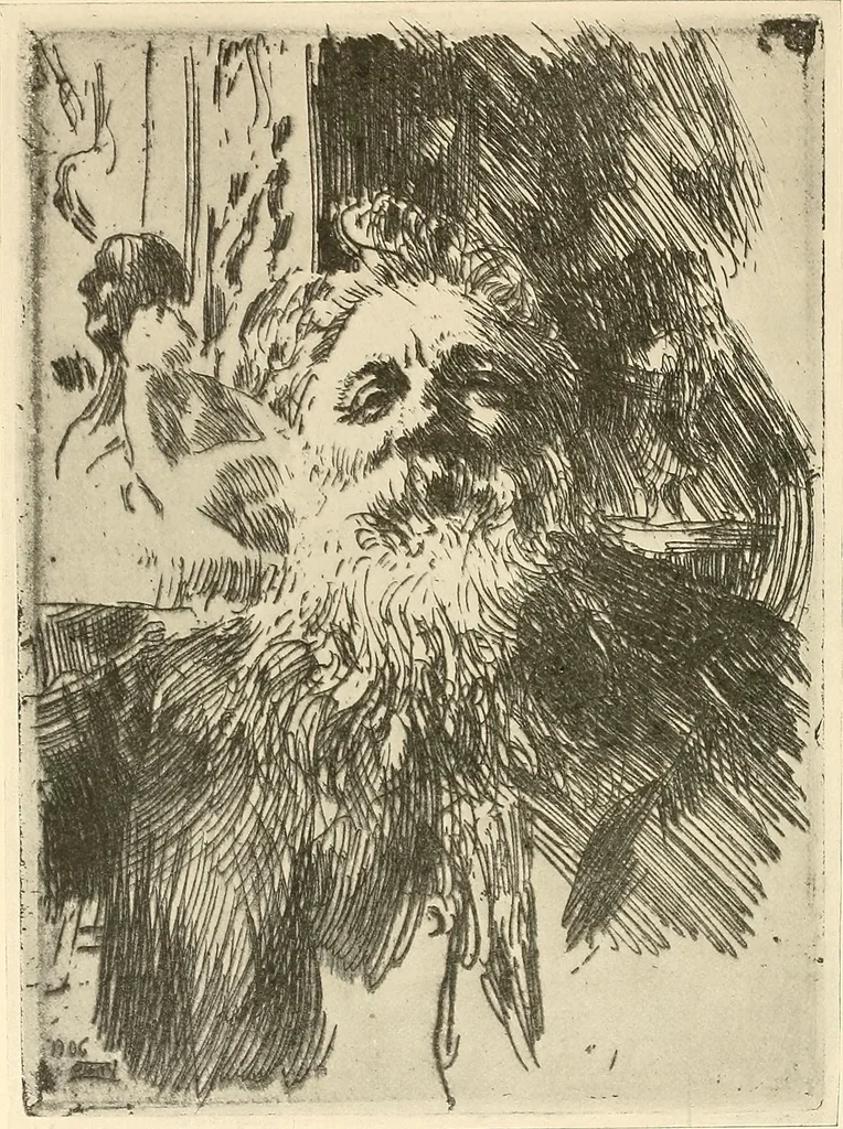 An illustration from Le peintre-graveur illustré : (xix et xx siècles), 1906, leaf 61