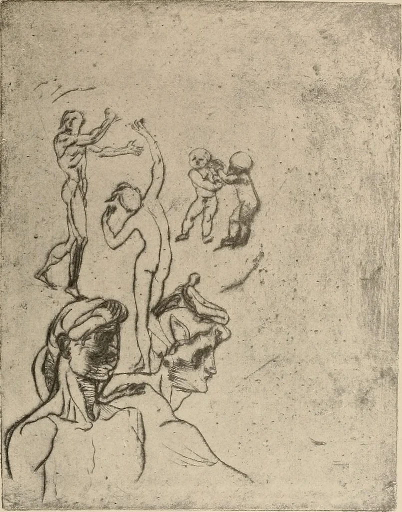 An illustration from Le peintre-graveur illustré : (xix et xx siècles), 1906, leaf 70