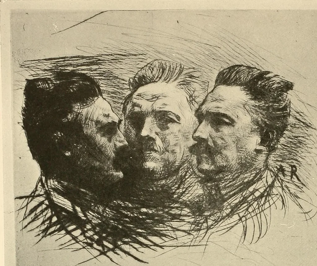An illustration from Le peintre-graveur illustré : (xix et xx siècles), 1906, leaf 89