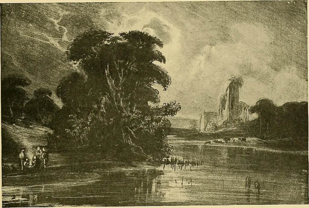 An illustration from Le peintre-graveur illustré : (xix et xx siècles), 1906, leaf 104