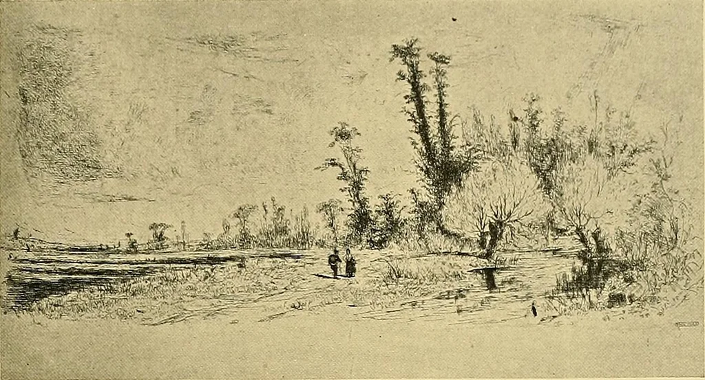 An illustration from Le peintre-graveur illustré : (xix et xx siècles), 1906, leaf 38