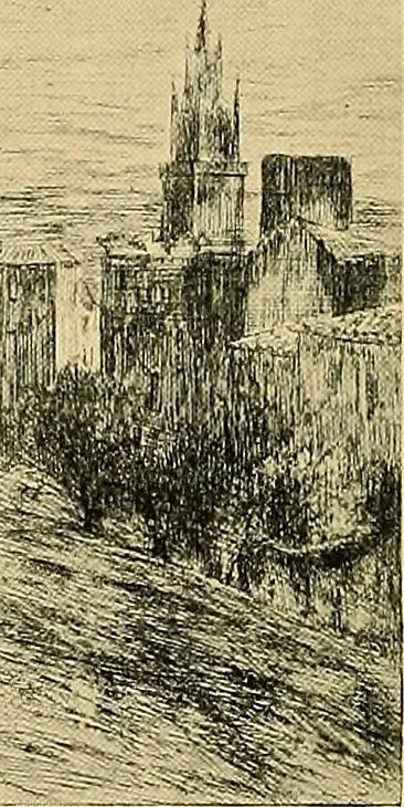 An illustration from Le peintre-graveur illustré : (xix et xx siècles), 1906, leaf 39