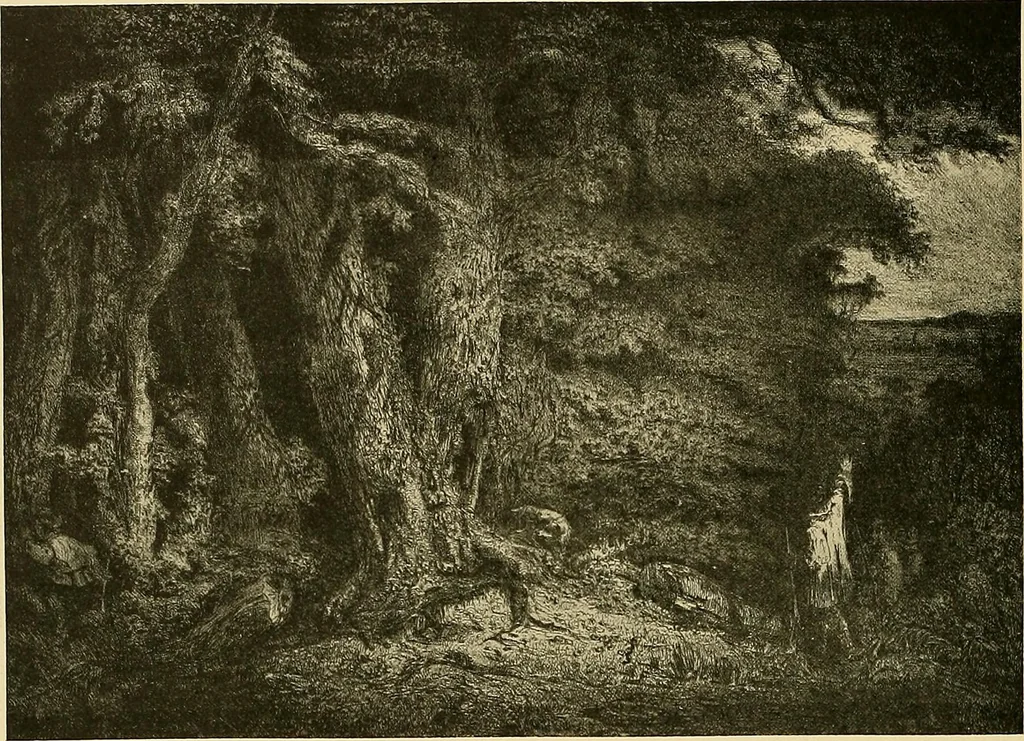 An illustration from Le peintre-graveur illustré : (xix et xx siècles), 1906, leaf 45