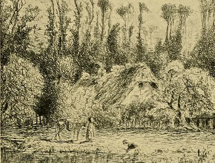 An illustration from Le peintre-graveur illustré : (xix et xx siècles), 1906, leaf 48