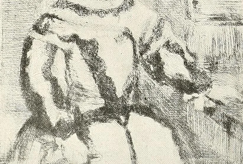 An illustration from Le peintre-graveur illustré : (xix et xx siècles), 1906, leaf 34