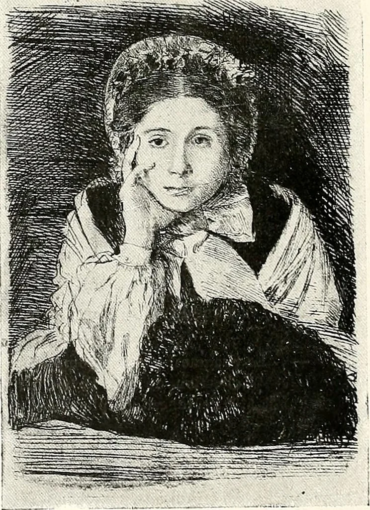 An illustration from Le peintre-graveur illustré : (xix et xx siècles), 1906, leaf 41