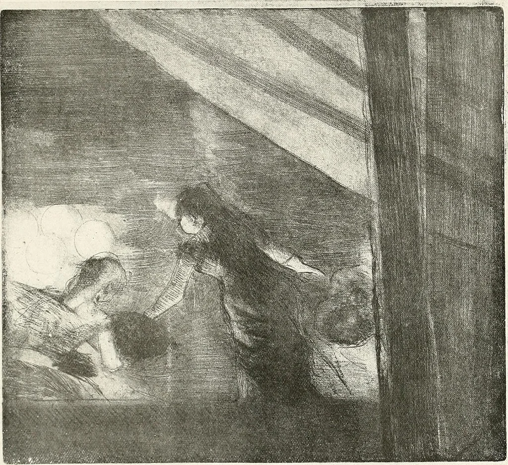 An illustration from Le peintre-graveur illustré : (xix et xx siècles), 1906, leaf 52
