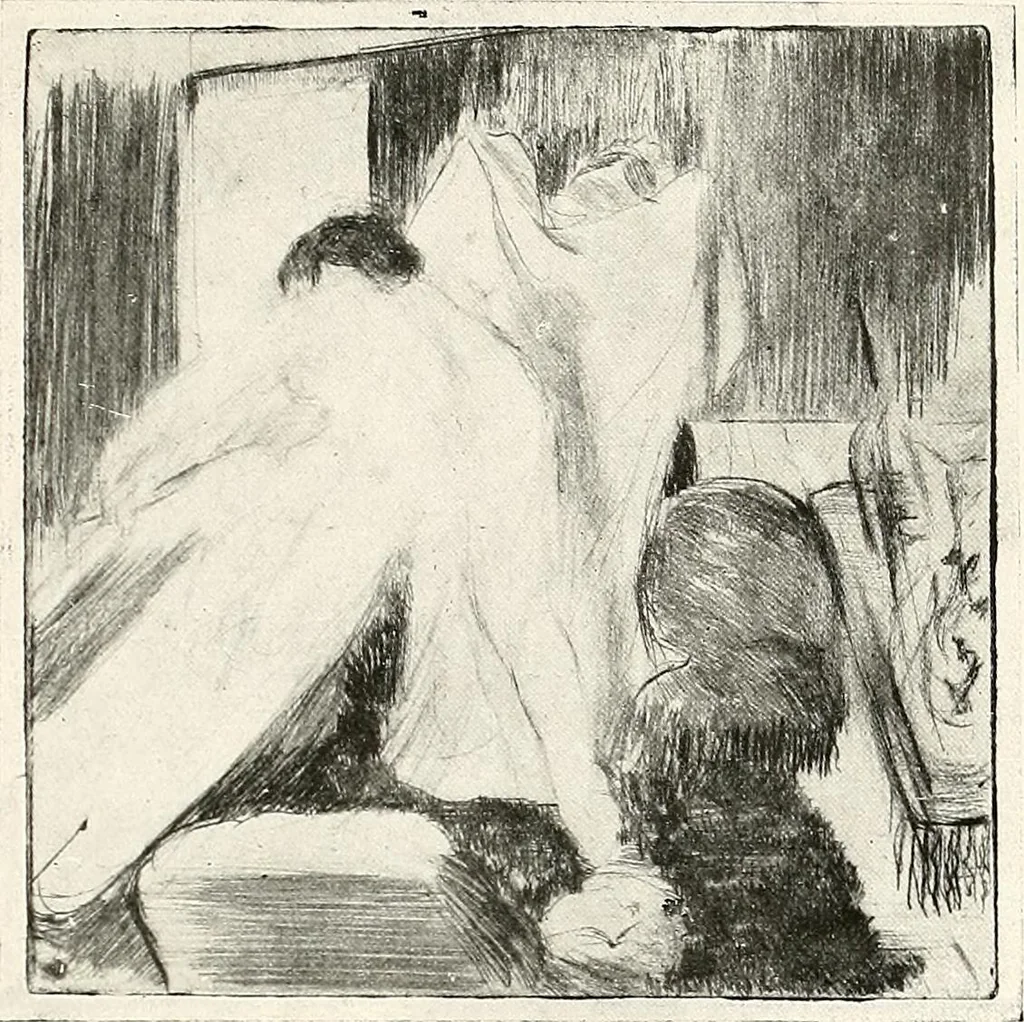 An illustration from Le peintre-graveur illustré : (xix et xx siècles), 1906, leaf 68