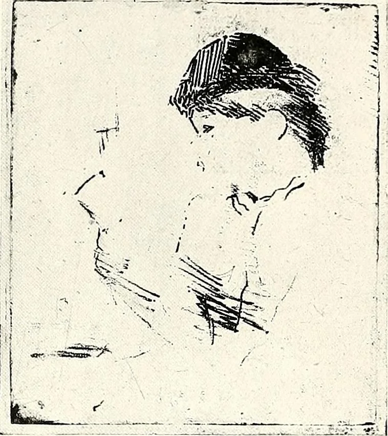 An illustration from Le peintre-graveur illustré : (xix et xx siècles), 1906, leaf 75