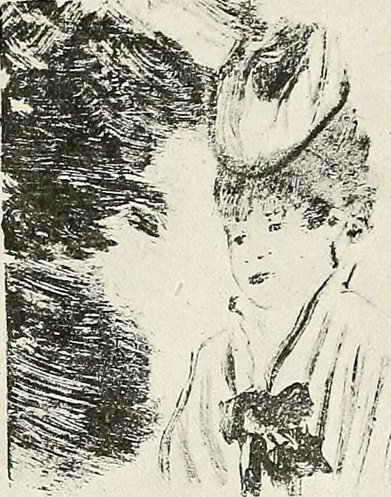 An illustration from Le peintre-graveur illustré : (xix et xx siècles), 1906, leaf 83