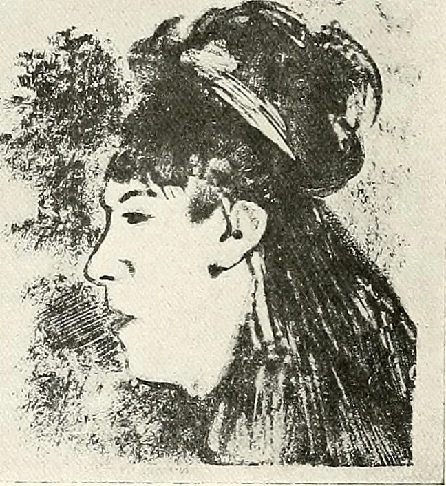 An illustration from Le peintre-graveur illustré : (xix et xx siècles), 1906, leaf 83