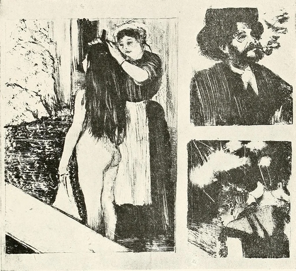 An illustration from Le peintre-graveur illustré : (xix et xx siècles), 1906, leaf 84