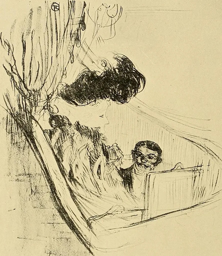 An illustration from Le peintre-graveur illustré : (xix et xx siècles), 1906, leaf 255
