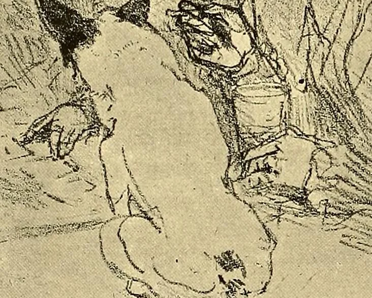An illustration from Le peintre-graveur illustré : (xix et xx siècles), 1906, leaf 261