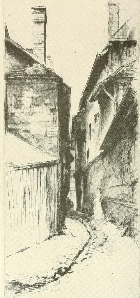 An illustration from Le peintre-graveur illustré : (xix et xx siècles), 1906, leaf 107