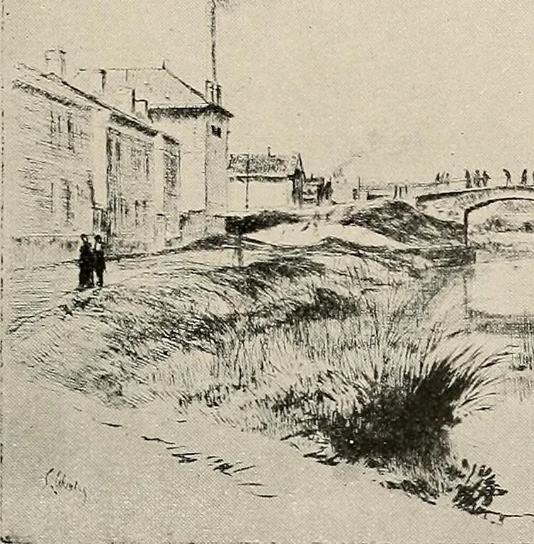 An illustration from Le peintre-graveur illustré : (xix et xx siècles), 1906, leaf 112