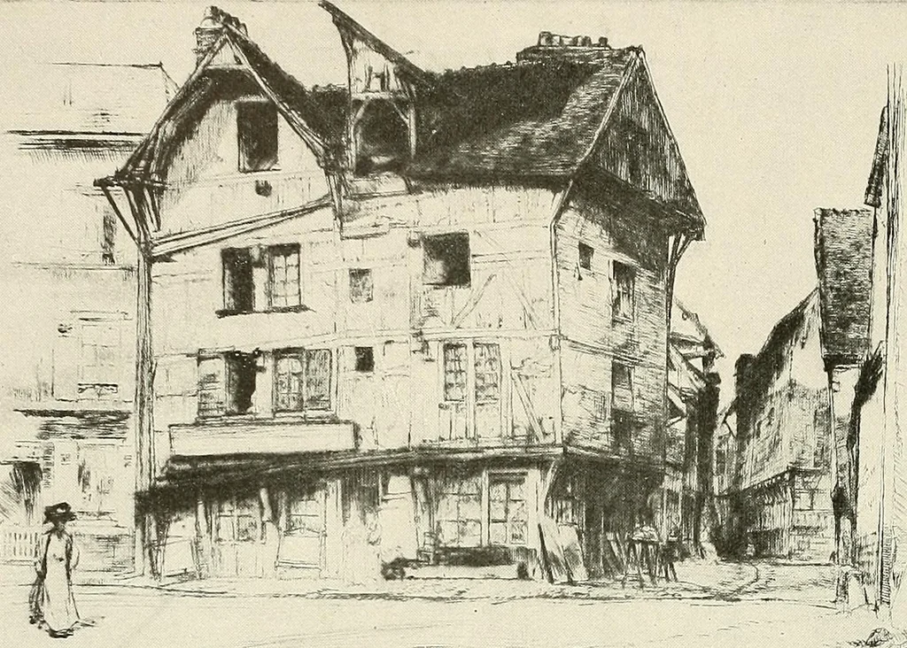 An illustration from Le peintre-graveur illustré : (xix et xx siècles), 1906, leaf 113
