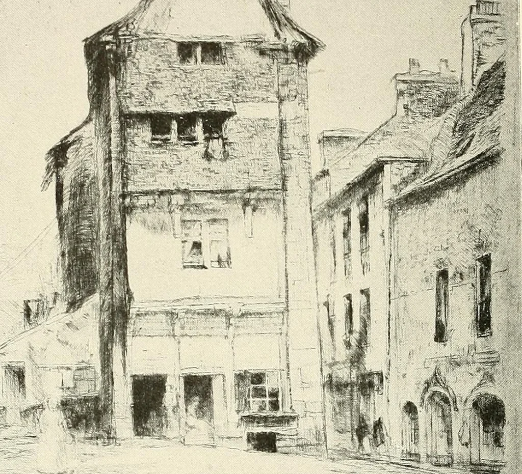 An illustration from Le peintre-graveur illustré : (xix et xx siècles), 1906, leaf 117