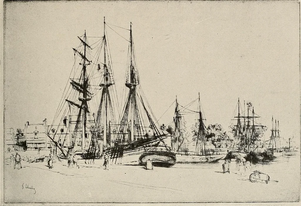 An illustration from Le peintre-graveur illustré : (xix et xx siècles), 1906, leaf 132