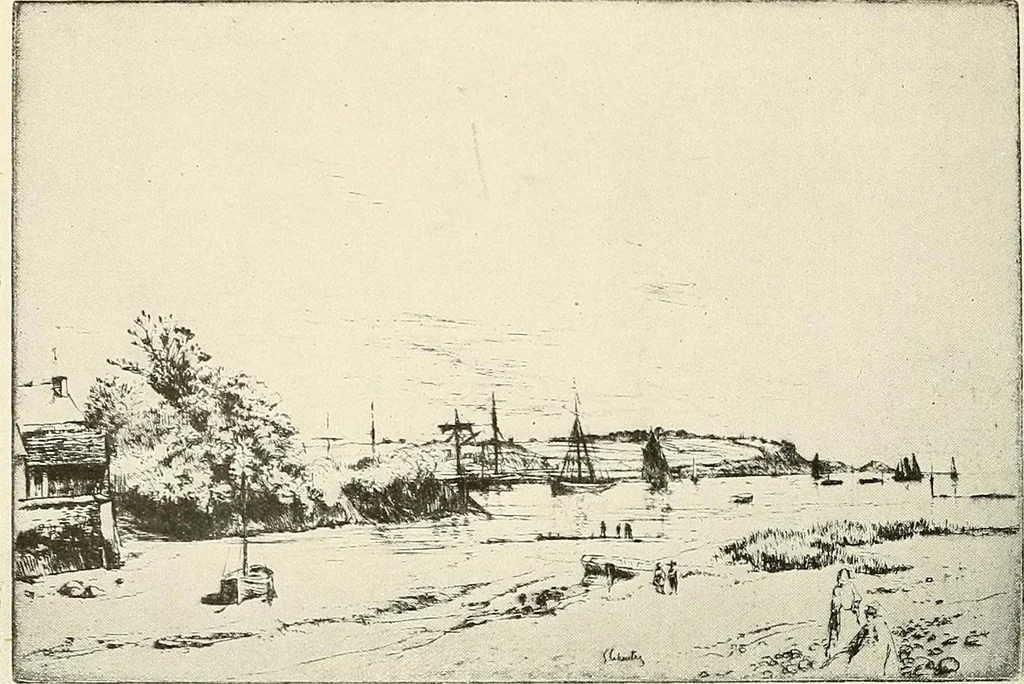 An illustration from Le peintre-graveur illustré : (xix et xx siècles), 1906, leaf 133