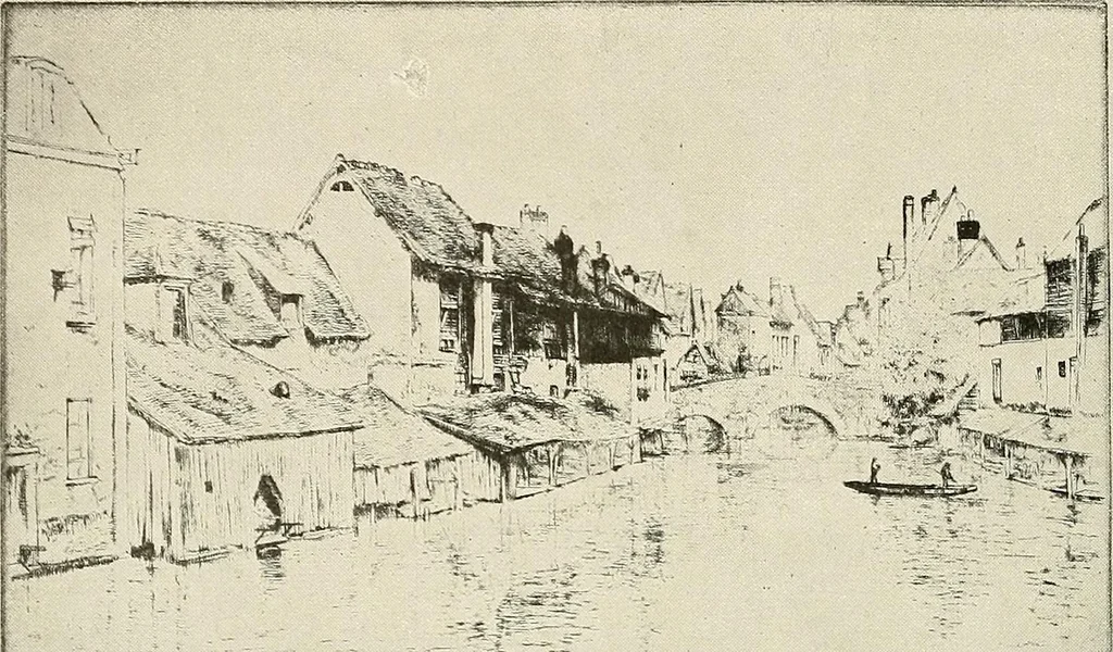 An illustration from Le peintre-graveur illustré : (xix et xx siècles), 1906, leaf 137