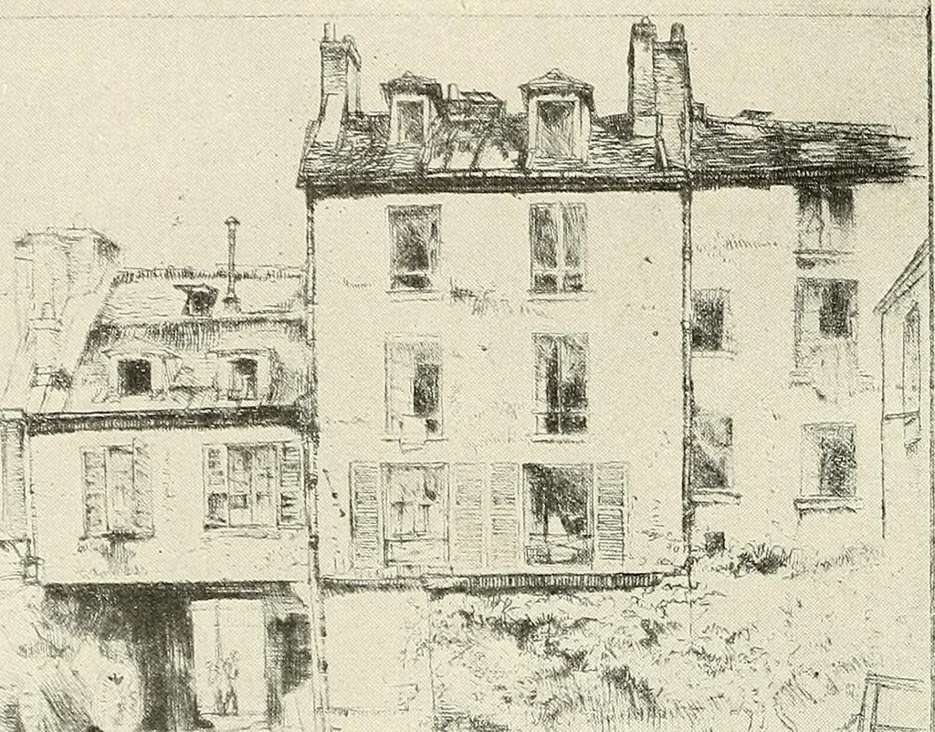 An illustration from Le peintre-graveur illustré : (xix et xx siècles), 1906, leaf 143