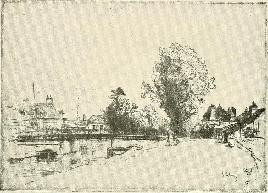 An illustration from Le peintre-graveur illustré : (xix et xx siècles), 1906, leaf 147