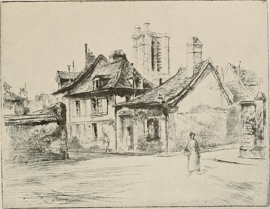 An illustration from Le peintre-graveur illustré : (xix et xx siècles), 1906, leaf 152