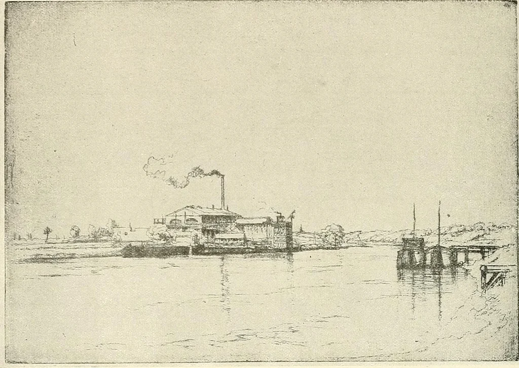 An illustration from Le peintre-graveur illustré : (xix et xx siècles), 1906, leaf 153