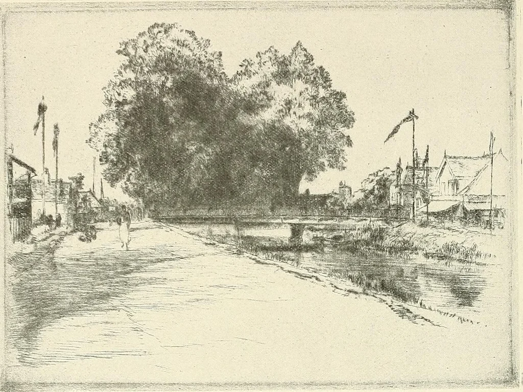 An illustration from Le peintre-graveur illustré : (xix et xx siècles), 1906, leaf 155