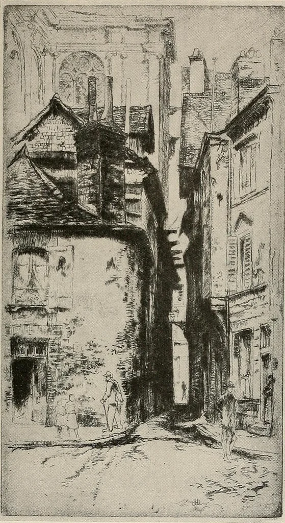 An illustration from Le peintre-graveur illustré : (xix et xx siècles), 1906, leaf 156