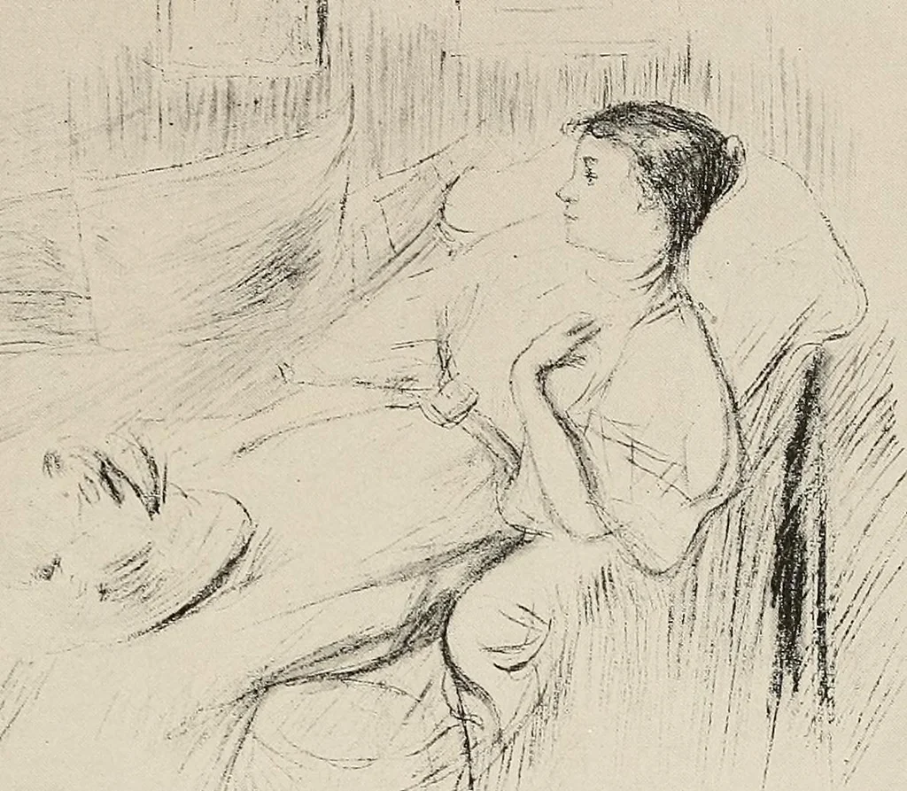 An illustration from Le peintre-graveur illustré : (xix et xx siècles), 1906, leaf 164