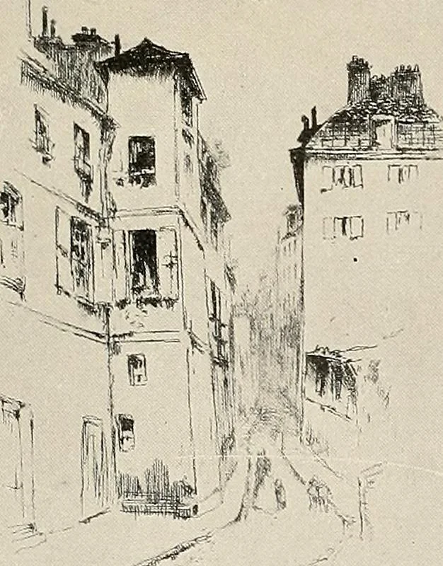 An illustration from Le peintre-graveur illustré : (xix et xx siècles), 1906, leaf 174